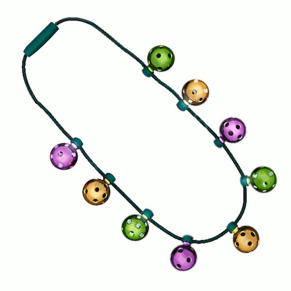 Endless Games Mardi Gras LED Shine Through Party Disco Balls Necklace EN3332821 - main